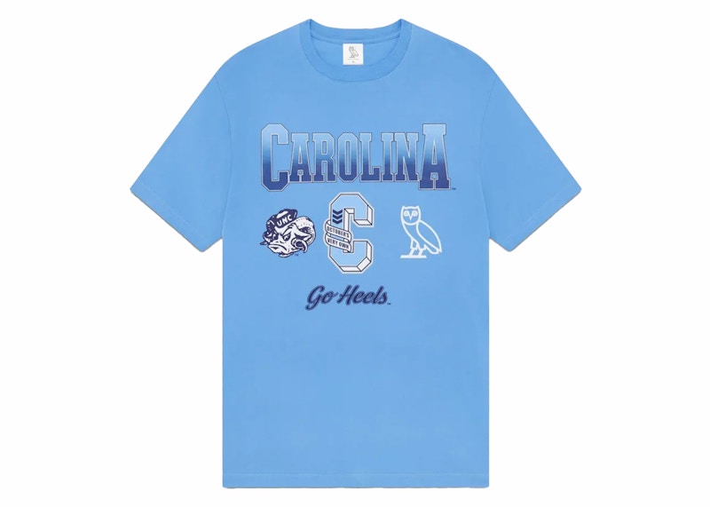 OVO x NCAA North Carolina Tar Heels T-shirt Blue