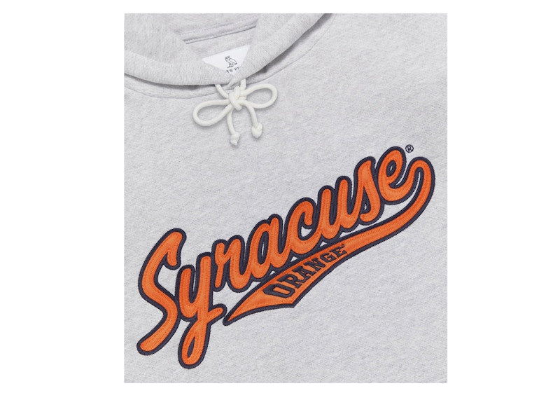 OVO x NCAA Syracuse Orange Hoodie Ash Heather Grey