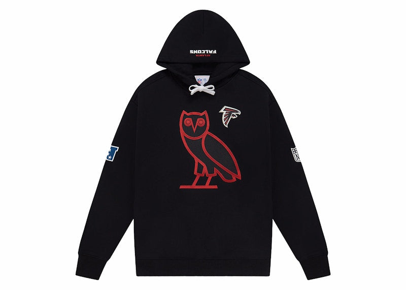 OVO x NFL Atlanta Falcons OG Hoodie Black