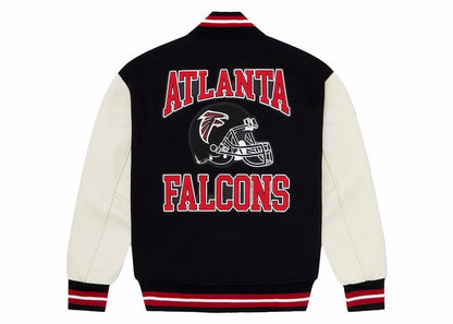 OVO x NFL Atlanta Falcons Varsity Jacket Black