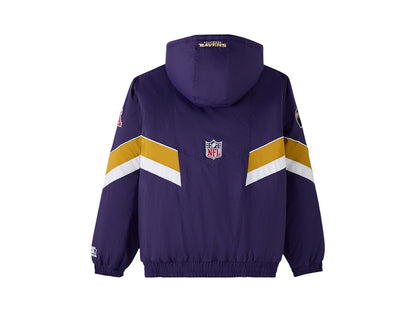 OVO x NFL Baltimore Ravens Starter Sideline Puffer Jacket Purple