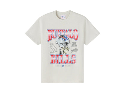 OVO x NFL Buffalo Bills Graphic Team T-Shirt Ash Heather Grey