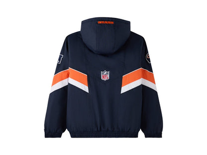OVO x NFL Chicago Bears Starter Sideline Puffer Jacket Navy