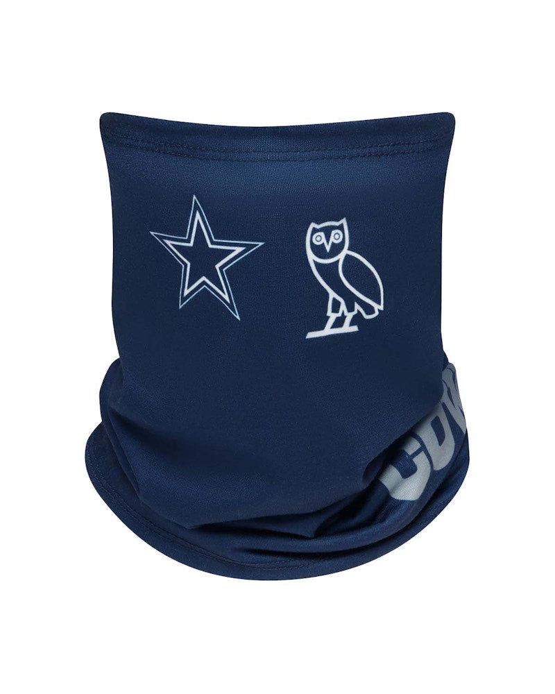 OVO x NFL Dallas Cowboys Neck Gaiter Navy