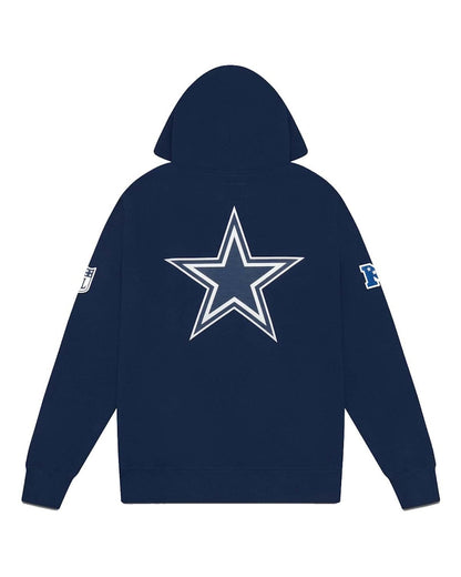 OVO x NFL Dallas Cowboys OG Owl Hoodie Navy