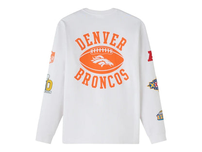 OVO x NFL Denver Broncos L/S T-shirt White