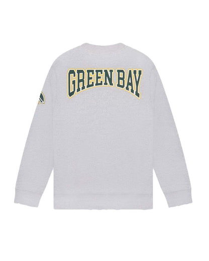 OVO x NFL Green Bay Packers Crewneck Heather Grey