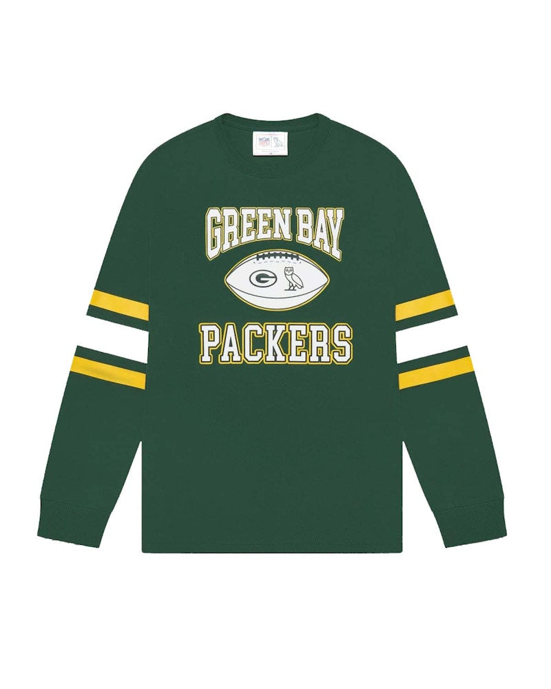 OVO x NFL Green Bay Packers Longsleeve T-Shirt Green