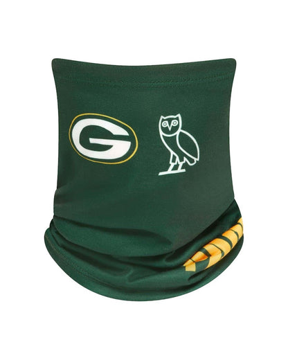 OVO x NFL Green Bay Packers Neck Gaiter Green