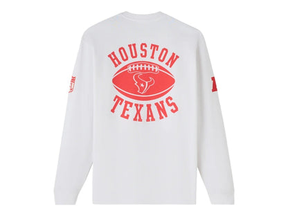 OVO x NFL Houston Texans L/S T-shirt White