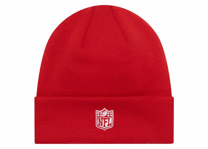 OVO x NFL Kansas City Chiefs New Era Beanie Red