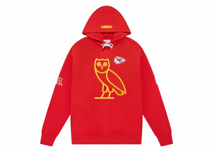 OVO x NFL Kansas City Chiefs OG Hoodie Red