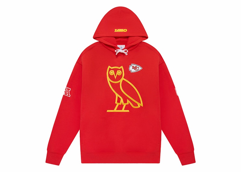 OVO x NFL Kansas City Chiefs OG Hoodie Red