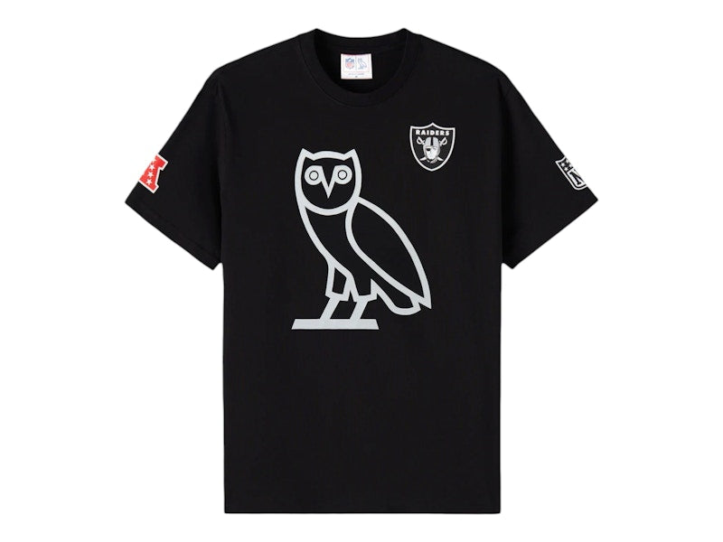OVO x NFL Las Vegas Raiders Icon T-Shirt Black