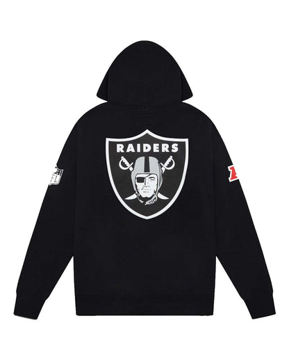 OVO x NFL Las Vegas Raiders OG Owl Hoodie Black