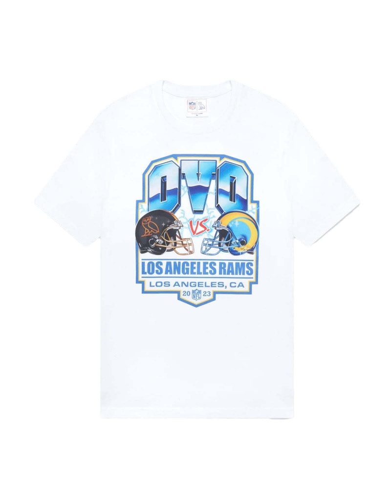 OVO x NFL Los Angeles Rams Game Day T-Shirt White
