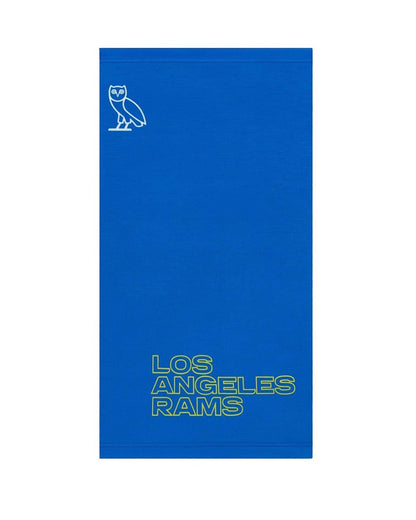 OVO x NFL Los Angeles Rams Neck Gaiter Blue