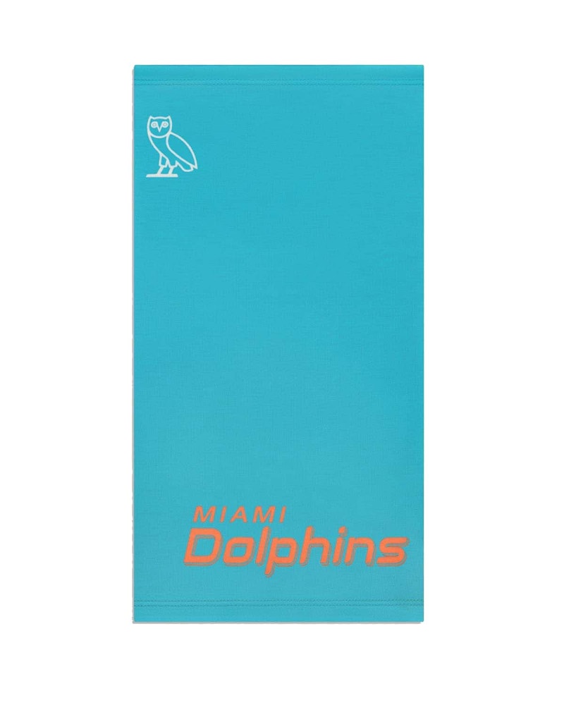OVO x NFL Miami Dolphins Neck Gaiter Teal