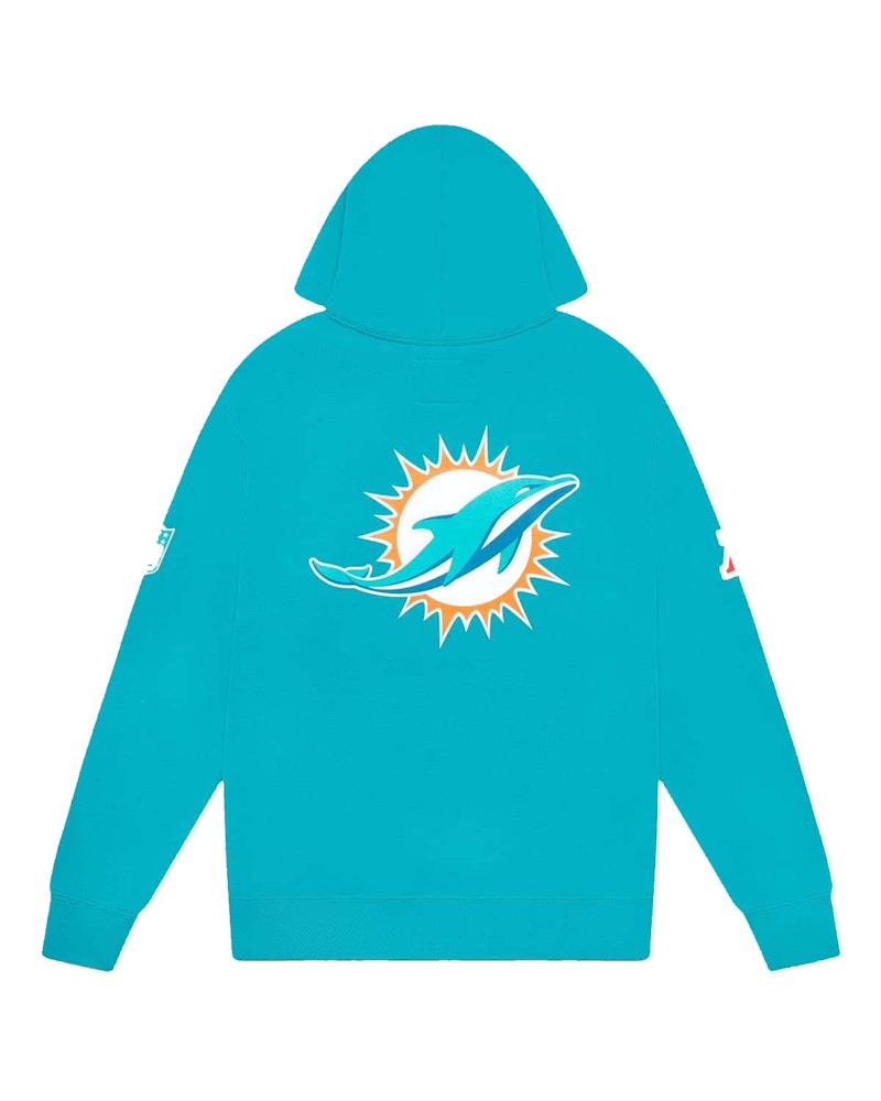 OVO x NFL Miami Dolphins OG Owl Hoodie Teal