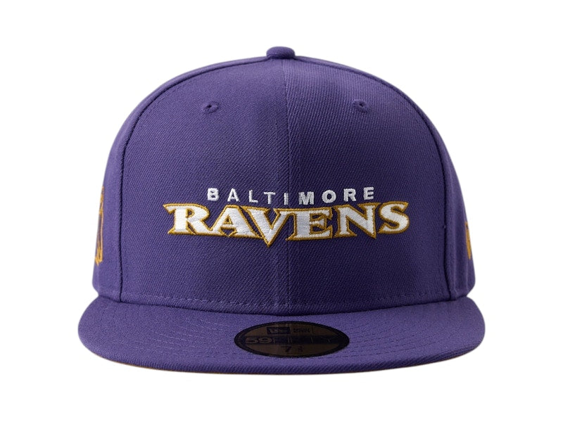 OVO x NFL New Era Baltimore Ravens 59Fifty Cap Purple