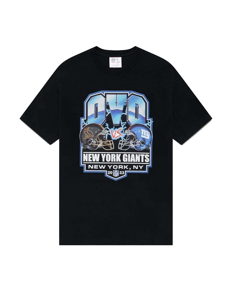 OVO x NFL New York Giants Game Day T-Shirt Black