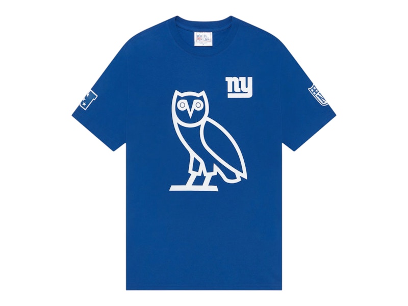 OVO x NFL New York Giants Icon T-Shirt Blue
