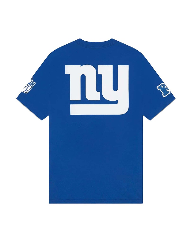 OVO x NFL New York Giants OG Owl T-Shirt Blue