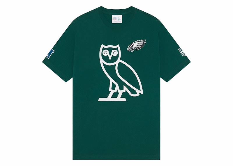 OVO x NFL Philadelphia Eagles Game Day T-Shirt Green