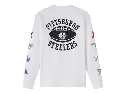 OVO x NFL Pittsburgh Steelers L/S T-shirt White