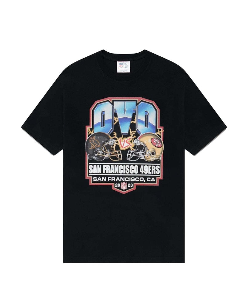 OVO x NFL San Francisco 49ers Game Day T-Shirt Black