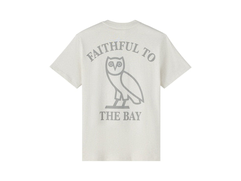 OVO x NFL San Francisco 49ers Graphic Team T-Shirt Ash Heather Grey