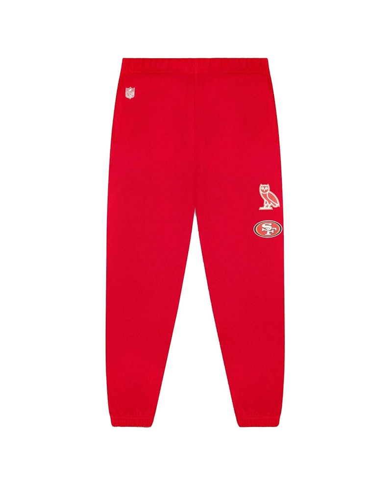 OVO x NFL San Francisco 49ers Sweatpant Red