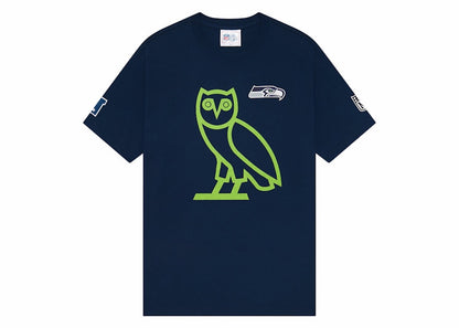 OVO x NFL Seattle Seahawks Game Day T-Shirt Blue