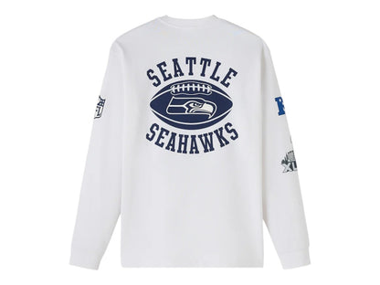 OVO x NFL Seattle Seahawks L/S T-shirt White