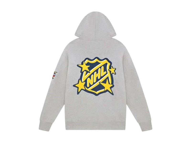 OVO x NHL All Star Hoodie Heather Grey