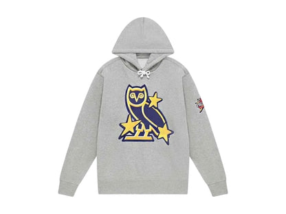 OVO x NHL All Star Hoodie Heather Grey