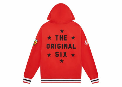 OVO x NHL Blackhawks Hoodie Red