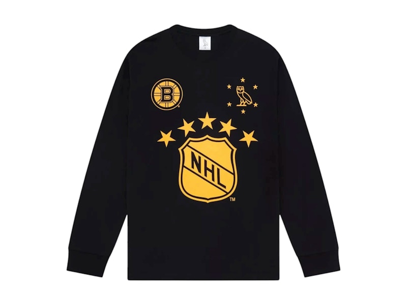 OVO x NHL Boston Bruins L/S T-shirt Black