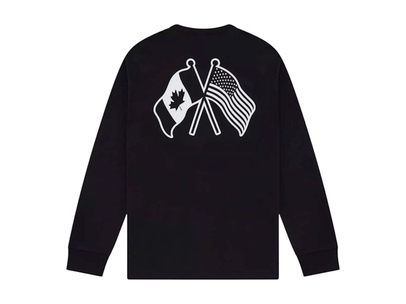 OVO x NHL Chicago Blackhawks L/S T-shirt Black