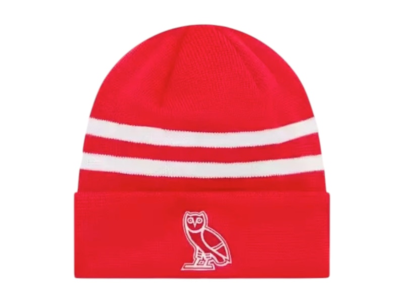 OVO x NHL Detroit Red Wings Beanie Hat Red