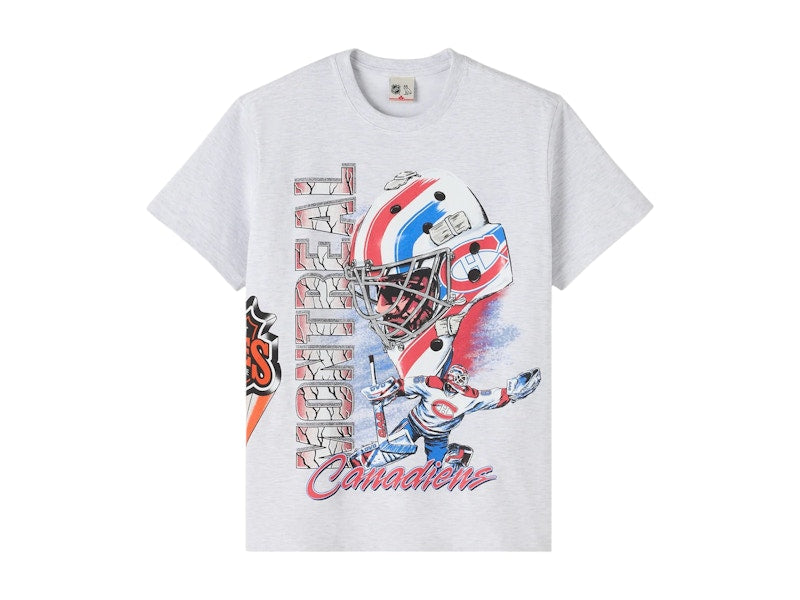 OVO x NHL Montreal Canadiens 90's Graphic T-shirt Ash Heather Grey