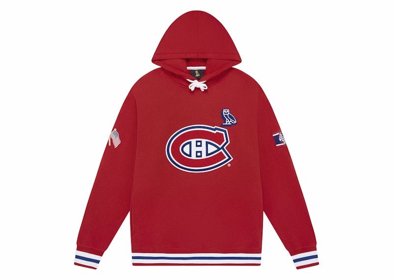 OVO x NHL Montreal Canadiens Hoodie Red