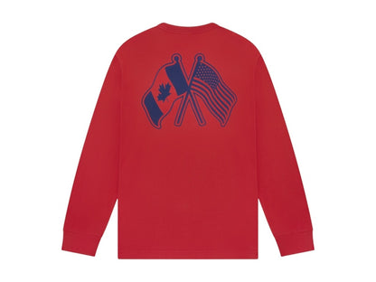 OVO x NHL Montreal Canadiens L/S T-shirt Red