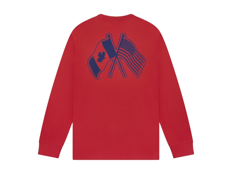 OVO x NHL Montreal Canadiens L/S T-shirt Red