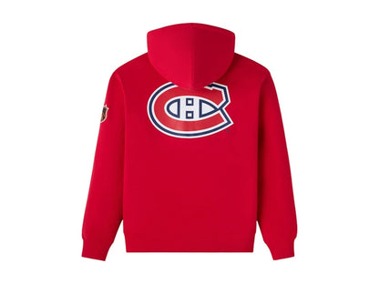 OVO x NHL Montreal Canadiens Team Training Hoodie Red