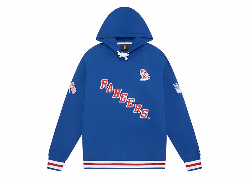 OVO x NHL Rangers Hoodie Blue