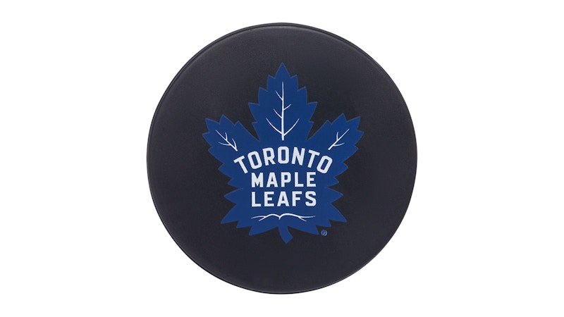 OVO x NHL Toronto Maple Leafs Hockey Puck Black