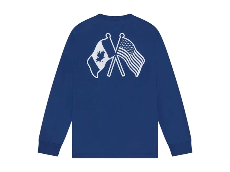 OVO x NHL Toronto Maple Leafs L/S T-shirt Blue
