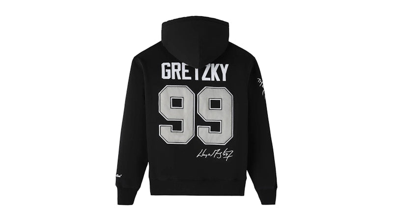 OVO x NHL Wayne Gretzky Icon Hoodie Black