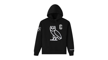 OVO x NHL Wayne Gretzky Icon Hoodie Black